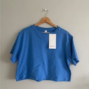 Lululemon All Yours Organic Cotton Cropped T-Shirt